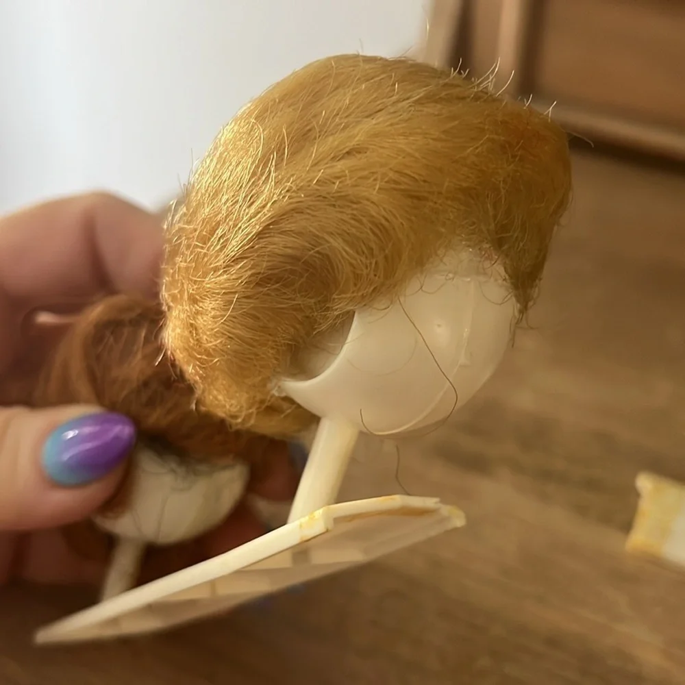 Barbie Miss Fashion Queen Wigs Set of 3 Redhead Brunette Blonde 1960’s